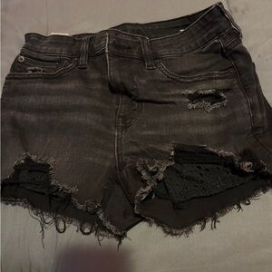 AE NEXT LEVEL HIGH-WASTED DENIM
SHORT SHORT